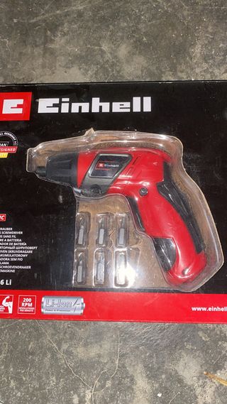 Taladro Atornillador Einhell 6 Li