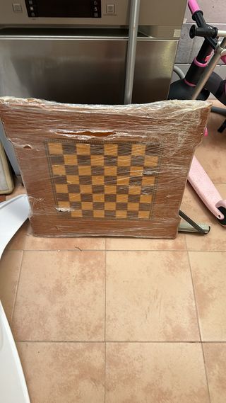 Tablero de ajedrez de madera