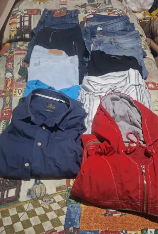 Set 10 pezzi abbigliamento uomo