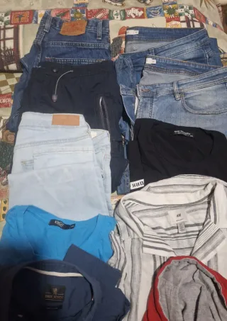 Set 10 pezzi abbigliamento uomo