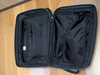 Maleta cabina Eastpak transverz rayas azules