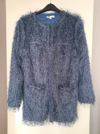 Conjunto Chaqueta y Top Azul