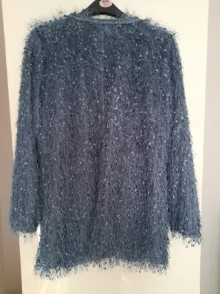 Conjunto Chaqueta y Top Azul