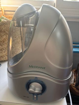 Humidificador Medisana Plata y Transparente