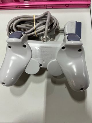Ps2 Rosa Original Sony + 1 Mando + Cables Funciona