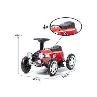 Correpasillos bebe de batería para niños ATAA