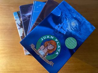 Lote 5 libros juveniles colección JUAN PLATA