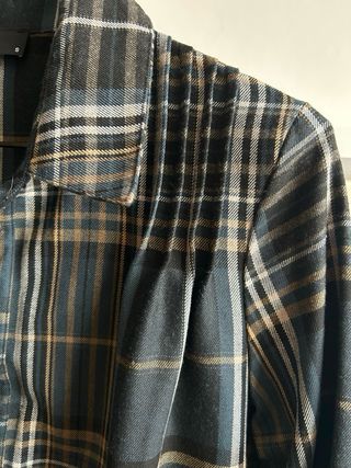 Vestido corto cuadro escocés