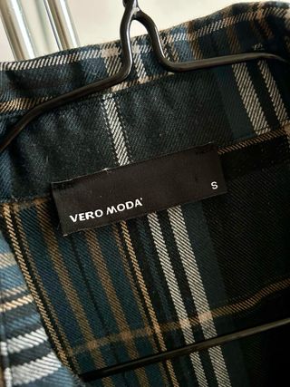 Vestido corto cuadro escocés