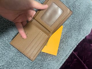 Portafogli Louis Vuitton Uomo Beige/Marrone