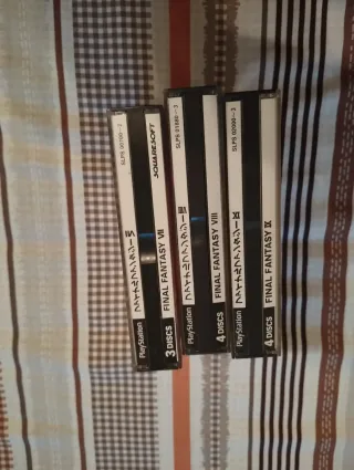 Final Fantasy VII, VIII, IX 🇯🇵 PS1