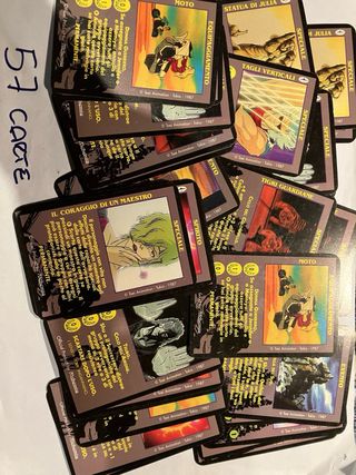 Carte Ken il Guerriero - Lotto 203 carte