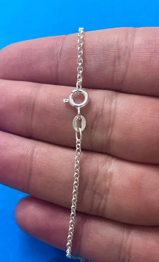 Cadena Rolo Micro Y Medalla San Benito Plata 925