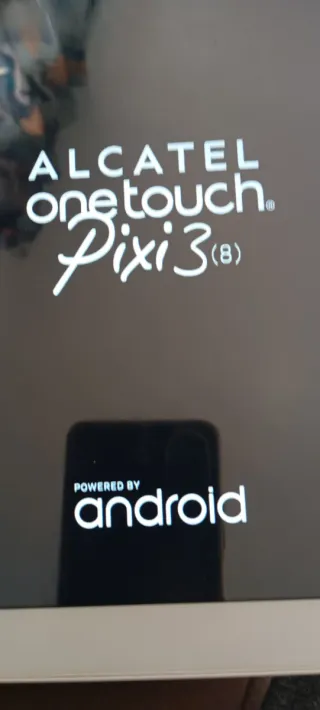 Tablet Alcatel One Touch Blanca