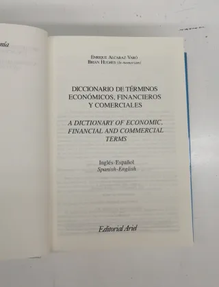 Diccionario de términos económicos, financieros...