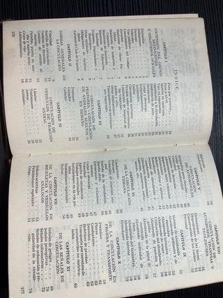 mapa de carreteras y legislación año 1960