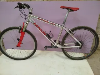 Bicicleta Aluthrón Kenium Plata