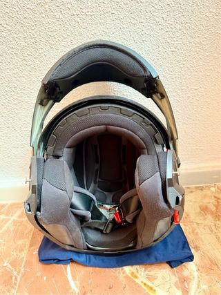 Casco Moto SHIRO Talla S-56 Negro