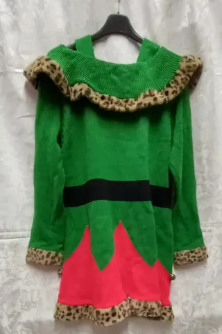 Vestito donna natalizio elfo