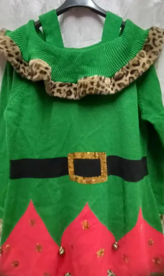 Vestito donna natalizio elfo