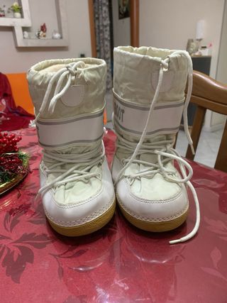Stivali Neve Moon Boot Bianco Taglia 32-34
