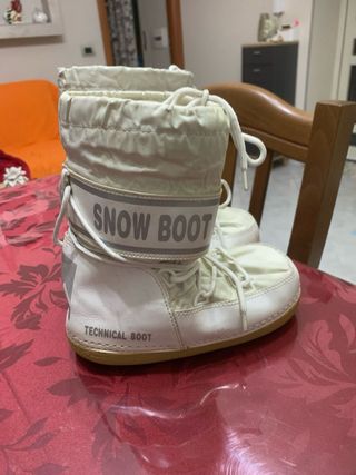 Stivali Neve Moon Boot Bianco Taglia 32-34