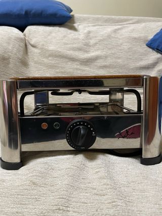 Plancha eléctrica de asar de terracota marca Jata