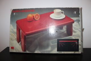 Tavolino Biesse pieghevole design  1960 Space Age