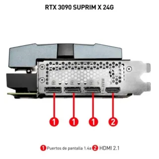 MSI GeForce RTX 3090 SUPRIM X 24GB GDDR6X