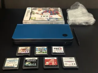Nintendo DSI XL Azul + 7 Juegos