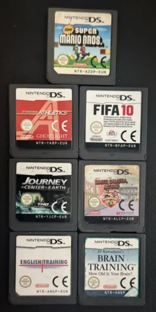 Nintendo DSI XL Azul + 7 Juegos