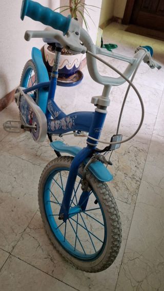 Bicicleta Niña Aro 16 Azul