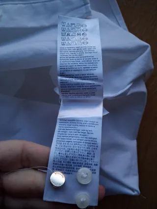 Camisa entallada blanca Tommy Hilfiger