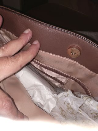 Bolso Guess Marrón y Dorado,nuevo,ideal como regal