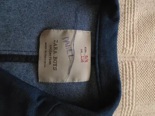 Americana azul niño Talla 5/6