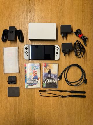 Nintendo Switch OLED Blanca
