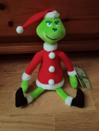 Peluche Grinch Navideño + Llavero Grinch (NUEVOS!)