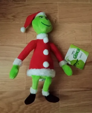 Peluche Grinch Navideño + Llavero Grinch (NUEVOS!)