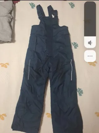 Abito da sci blu per bambini