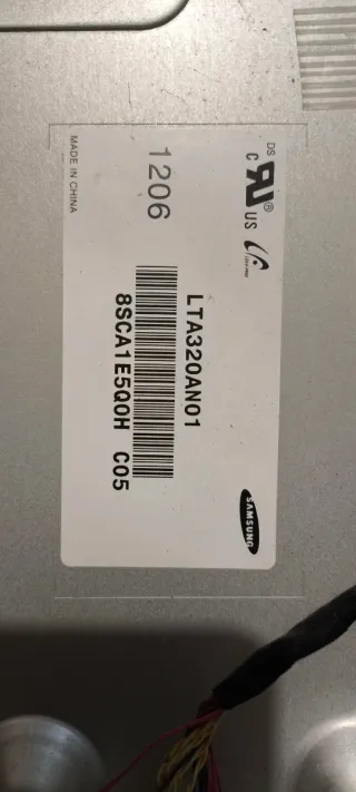 Panel Samsung 32" de repuesto