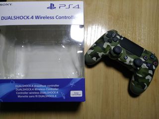Mando PS4 Original Dualshock 4 Camuflaje Verde