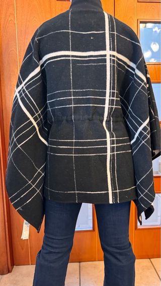 Poncho Desigual Lana Talla Única