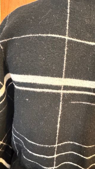 Poncho Desigual Lana Talla Única