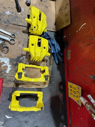 Pinzas Citroën Xsara 167 F1 Amarillas