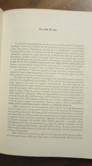 "LA PSICOLOGIA INDIVIDUALE dopo ADLER", F. Parenti