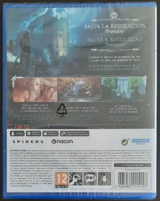 Steelrising PS5. Precintado. PAL España.