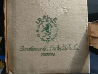 Fuente de porcelana pequeña IRABIA-PAMPLONA