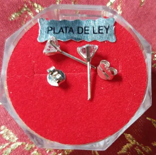 Pendientes de Plata de Ley