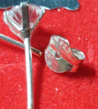 Pendientes de Plata de Ley