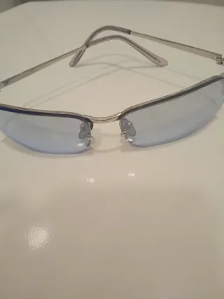 Gafas de sol cristal azul